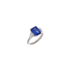 Bartorelli Italian Jewels | ANELLO IN ORO BIANCO CON TANZANITE E E DIAMANTI - 000-5538NS (1)