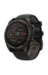 Garmin | FĒNIX&reg; 8 - 47 MM, SOLAR SAPPHIRE, TITANIO, CARBON GRAY DLC CON CINTURINO IN SILICONE BLACK/PEBBLE GREY - 010-02906-11 (1)