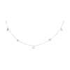 Bartorelli Italian Jewels | Collana girocollo in oro bianco e diamanti bianchi - COSAV5036BWXX (1)