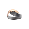 Vhernier | BRACCIALE ABBRACCIO IN TITANIO E ORO ROSA - T00511BR100 (1)