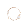 Chopard | CHOPARD - BRACCIALE HAPPY HEARTS, ORO ROSA ETICO, DIAMANTE, MADREPERLA - 857482 (1)