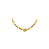Bulgari | COLLANA B.ZERO1 IN ORO GIALLO CON ELEMENTO ROCK IN CERAMICA NERA - CL860520 (1)