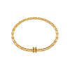 Bulgari | COLLANA B.ZERO1 IN ORO GIALLO CON ELEMENTO ROCK IN CERAMICA NERA - CL860520 (2)