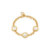 Bulgari | BRACCIALE BVLGARI BVLGARI 50TH ANNIVERSARY IN ORO GIALLO CON ELEMENTI IN MADREPERLA E ONICE - BR860463 (3)