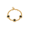 Bulgari | BRACCIALE BVLGARI BVLGARI 50TH ANNIVERSARY IN ORO GIALLO CON ELEMENTI IN MADREPERLA E ONICE - BR860463 (4)