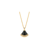 Bulgari | COLLANA DIVAS' DREAM IN ORO ROSA CON ONICE E PAV&Eacute; DI DIAMANTI - CL860377 (1)