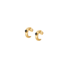 Bulgari | ORECCHINI BVLGARI TUBOGAS CLASSIC IN ORO GIALLO E ONICE - OR860412 (2)
