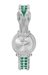 Cartier | OROLOGIO GIOIELLO ANIMALIER, ORO BIANCO, DIAMANTI, SMERALDO, QUARZO - HPI01784 (1)
