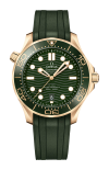 Omega | SEAMASTER DIVER 300M 42 MM, ORO MOONSHINE&trade; SU CAUCCI&Ugrave; - 210.62.42.20.10.001 (1)
