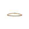 Bartorelli Italian Jewels | BRACCIALE TENNIS IN ORO ROSA CON DIAMANTI BROWN - 329-PRE-G (1)
