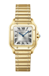 Cartier | SANTOS DE CARTIER MODELLO PICCOLO, ORO GIALLO, QUARZO - WGSA0107 (1)