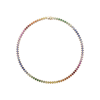 Faberg&eacute; | COLLANA COLOURS OF LOVE CON PIETRE PREZIOSE MULTICOLORE RAINBOW COSMIC CURVE - 3501 (1)
