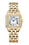 Cartier | PANTH&Egrave;RE DE CARTIER MODELLO MEDIO, ORO GIALLO E DIAMANTI, QUARZO - WJPN0085 (1)