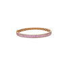 Bartorelli Italian Jewels | BRACCIALE RIGIDO COLLEZIONE FOREVER IN ORO ROSA CON DEMI PAV&Eacute; DI ZAFFIRI ROSA E DEMI PAV&Eacute; DI DIAMANTI - KB1056/PS (1)