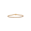Bartorelli Italian Jewels | BRACCIALE TENNIS IN ORO ROSA E DIAMANTI BROWN - 417-Q225 (1)