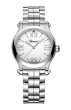 Chopard | HAPPY SPORT 30 MM, QUARZO, LUCENT STEEL&trade;, DIAMANTI - 278590 (1)