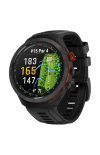 Garmin | APPROACH&reg; S70 - 47 MM LUNETTA IN CERAMICA BLACK/RED CON CINTURINO IN SILICONE BLACK - 010-02746-12 (1)