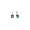 Pomellato | ORECCHINI NUDO CLASSIC IN ORO ROSA E ORO BIANCO, PRASIOLITE AGATA E DIAMANTI - POB4010O6WHRBPAAV (1)