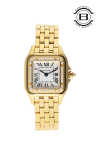 Cartier | PANTH&Egrave;RE DE CARTIER MODELLO PICCOLO, ORO GIALLO, DIAMANTI, QUARZO - U-WJPN0086 (1)