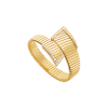 Bulgari | BRACCIALE  BVLGARI TUBOGAS  IN ORO GIALLO E DIAMANTI - BR860836 (1)