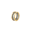 Bulgari | ANELLO B.ZERO1 A DUE FASCE GOLD & STEEL IN ORO GIALLO 18 KT E ACCIAIO - AN860829 (1)