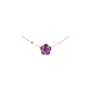 Pasquale Bruni | COLLANA BON TON IN ORO ROSA CON AMETISTA E DIAMANTI - 16810R (1)