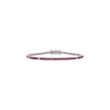 Bartorelli Italian Jewels | BRACCIALE TENNIS IN ORO BIANCO CON RUBINI E SATELLITI DIAMANTI - 329-PRE-D (1)