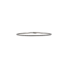 Bartorelli Italian Jewels | BRACCIALE TENNIS IN ORO BIANCO E DIAMANTI NERI - 329-L1052-A-U (1)