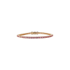 Bartorelli Italian Jewels | BRACCIALE TENNIS IN ORO ROSA CON ZAFFIRI ROSA E SATELLITI DIAMANTI - 329-PRE-F (1)