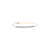 Bartorelli Italian Jewels | BRACCIALE MORBIDO IN ORO ROSA CON BARRETTA IN PAV&Eacute; DI DIAMANTI BROWN - 370-XB2712 (1)