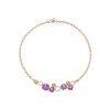Pomellato | COLLANA NUDO IN ORO ROSA E BIANCO CON AMETISTE, PERIDOTI E DIAMANTI - PCC6021O6WHRBPEIY (1)