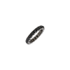 Bartorelli Italian Jewels | ANELLO VERETTA IN ORO BRUNITO CON DIAMANTI NERI - FEDINAOBBRILLBLACK (1)