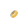 Bartorelli Italian Jewels | FEDE DOPPIA PIRAMIDI IN ORO GIALLO CON PAV&Eacute; ALTERNATO DI DIAMANTI - FEDEDOPPIAPAVEALTDIAOG (1)