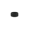 Bartorelli Italian Jewels | FEDE TRIPLA PIRAMIDI IN ORO NERO CON PAV&Eacute; DI DIAMANTI NERI - FEDETRIPLADIABLKON (2)