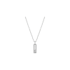 Chopard | CHOPARD - COLLANA HAPPY DIAMONDS ICONS CON PENDENTE IN ORO BIANCO ETICO, DIAMANTI - 79A202-1201 (2)
