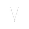 Chopard | CHOPARD - COLLANA HAPPY DIAMONDS ICONS CON PENDENTE IN ORO BIANCO ETICO, DIAMANTI - 79A201-1201 (1)