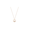 Chopard | CHOPARD - COLLANA HAPPY DIAMONDS CON PENDENTE CUORE IN ORO ROSA ETICO E DIAMANTI - 79A194-5201 (2)
