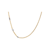 Zancan | CATENA ZANCAN IN ORO GIALLO E ORO BIANCO CON DIAMANTI - UC191GB (1)