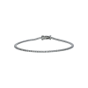 Bartorelli Italian Jewels | Bracciale tennis in oro bianco 18 carati  e diamanti bianchi taglio brillante - DB6971DW (1)