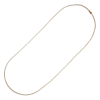Bartorelli Italian Jewels | Collana tennis in oro rosa e diamanti bianchi - Lunghezza 80 cm. - DN8455DP (1)