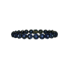 Bartorelli Italian Jewels | Bracciale in oro nero e zaffiri blu taglio brillante - H77P2 (1)