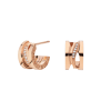 Bulgari | ORECCHINI B.ZERO1 IN ORO ROSA E DIAMANTI - OR858529 - OR858529 (1)
