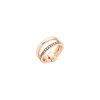 Pomellato | ANELLO TOGHETER IN ORO ROSA E DIAMANTI BROWN - PAC0100O7BKRDBR00 - PAC0100O7BKRDBR00 (1)