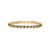 Bartorelli Italian Jewels | BRACCIALE TENNIS OCTAGON IN ORO ROSA SABBIATO E DIAMANTI NERI - VB27412DKPS (1)