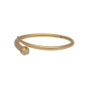 Bartorelli Italian Jewels | BRACCIALE OCTAGON CHIODO IN ORO ROSA SATINATO E DIAMANTI BIANCHI - VB27693DP (1)