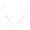 Bartorelli Italian Jewels | DIVINA - Collana in oro rosa con cuori e diamanti bianchi - VN01349DP (1)