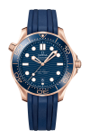 Omega | SEAMASTER DIVER 300M 42 MM, ORO SEDNA&trade; SU CAUCCI&Ugrave; - 210.62.42.20.03.001 (1)