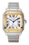 Cartier | SANTOS DE CARTIER, MODELLO MEDIO, ACCIAIO, ORO GIALLO, AUTOMATICO - W2SA0016 (1)