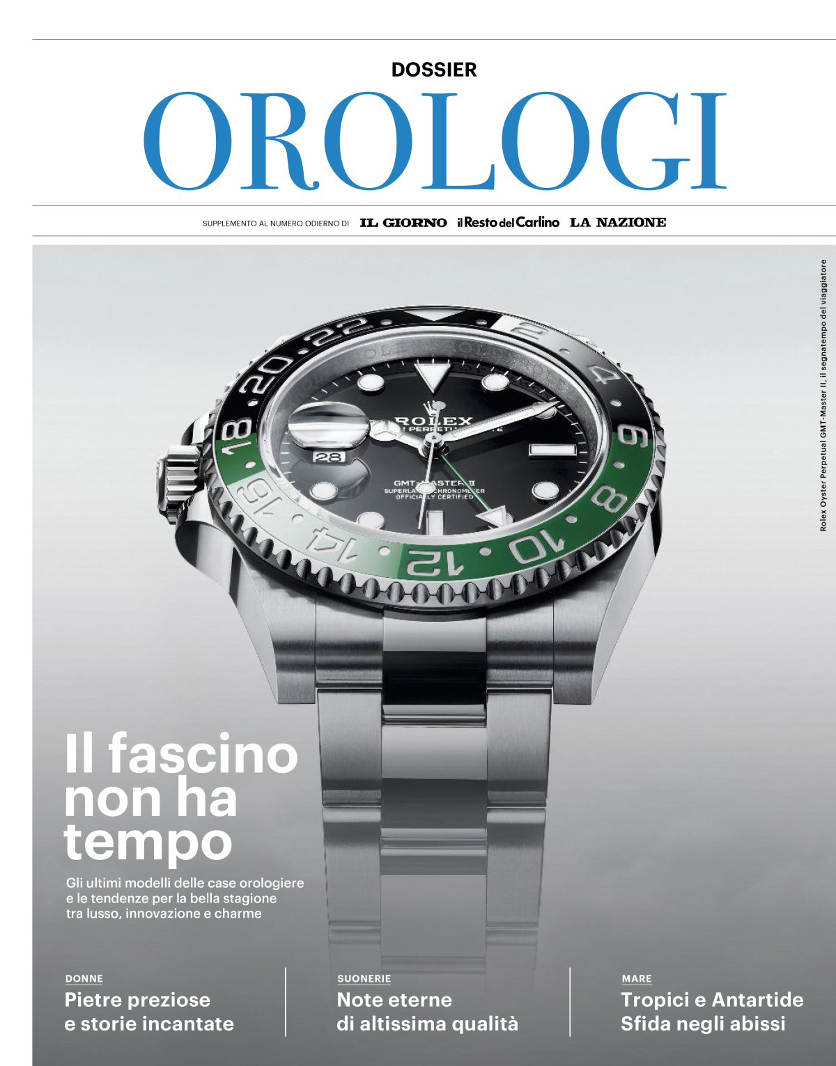 IL RESTO DEL CARLINO, DOSSIER OROLOGI