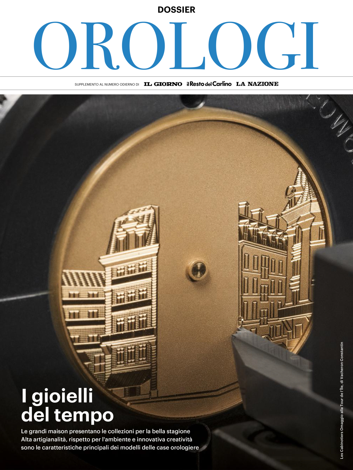 Dossier Orologi - Il Resto del Carlino - La Nazione - Il Giorno